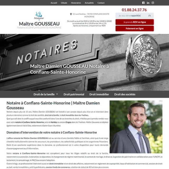 Damien GOUSSEAU notaire Damien GOUSSEAU notaire